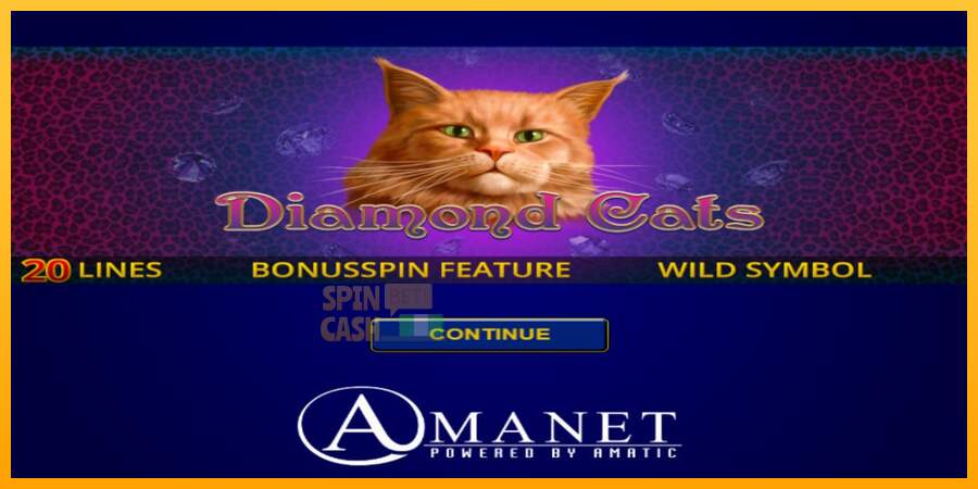 Spielautomat Diamond Cats für echtes geld 1