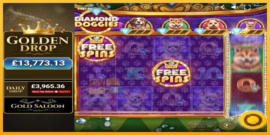 Spielautomat Diamond Doggies für echtes geld 3