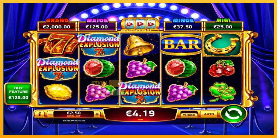 Spielautomat Diamond Explosion 7s SE für echtes geld 3