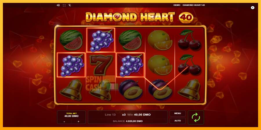 Spielautomat Diamond Heart 40 für echtes geld 2