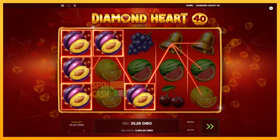 Spielautomat Diamond Heart 40 für echtes geld 3