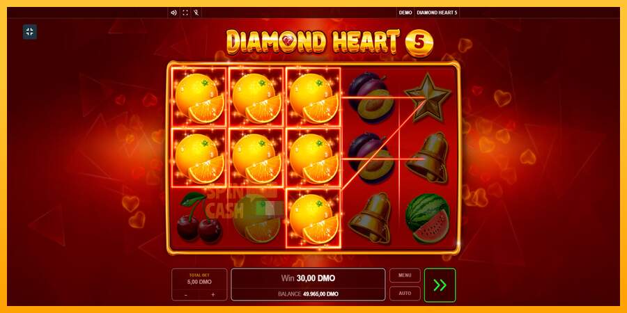 Spielautomat Diamond Heart 5 für echtes geld 3