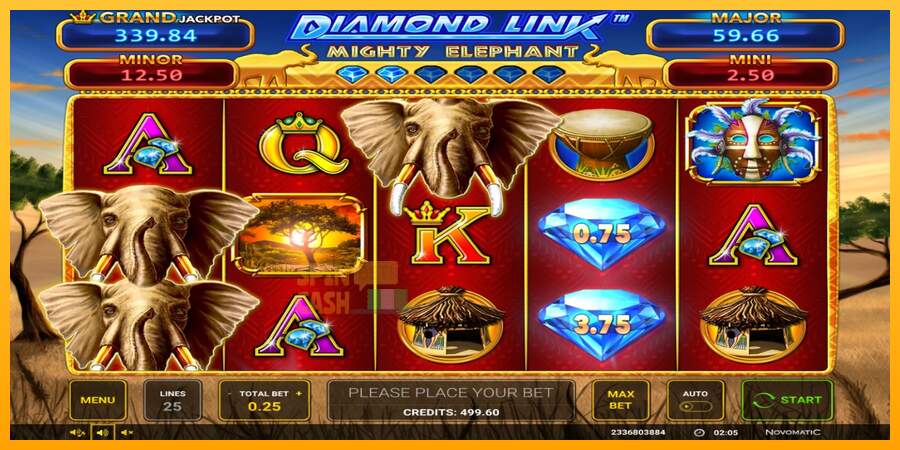 Spielautomat Diamond Link: Mighty Elephant für echtes geld 1