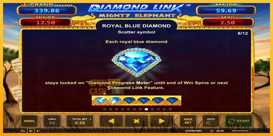 Spielautomat Diamond Link: Mighty Elephant für echtes geld 6