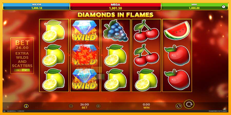 Spielautomat Diamonds in Flames für echtes geld 5