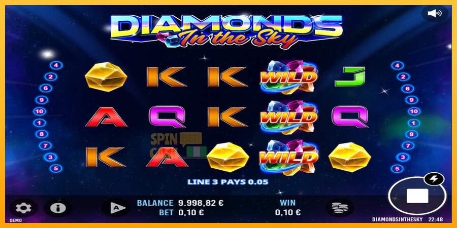 Spielautomat Diamonds In The Sky für echtes geld 3