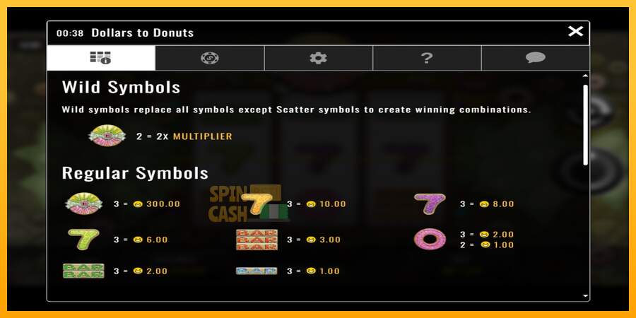 Spielautomat Dollars to Donuts für echtes geld 3