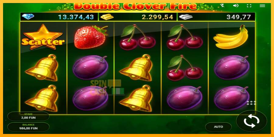 Spielautomat Double Clover Fire für echtes geld 2