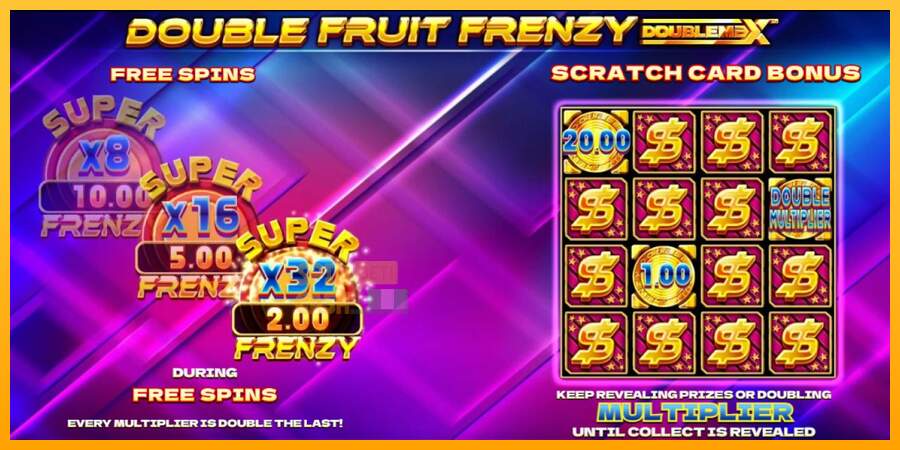 Spielautomat Double Fruit Frenzy DoubleMax für echtes geld 3