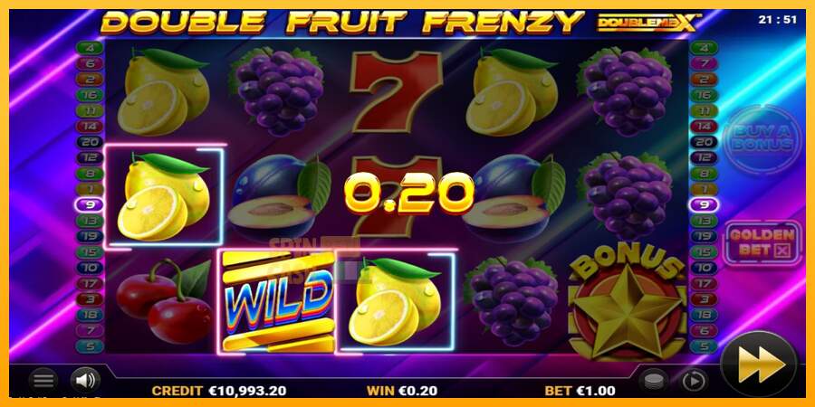 Spielautomat Double Fruit Frenzy DoubleMax für echtes geld 4