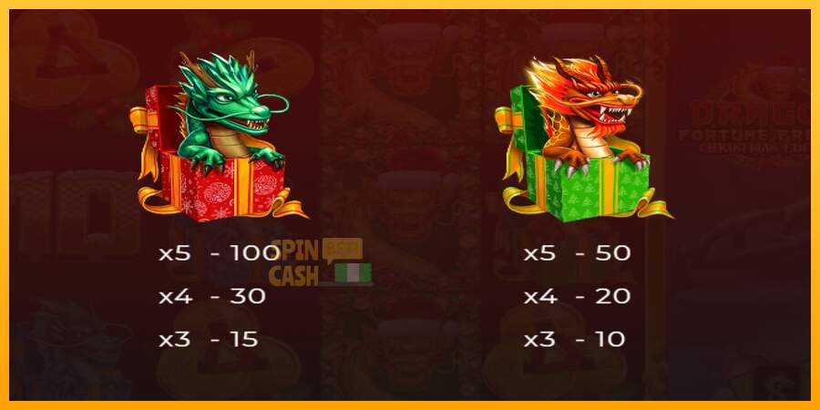 Spielautomat Dragon Fortune Frenzy Christmas Edition für echtes geld 4