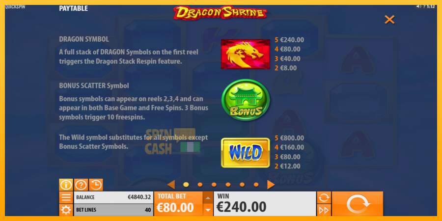 Spielautomat Dragon Shrine für echtes geld 3