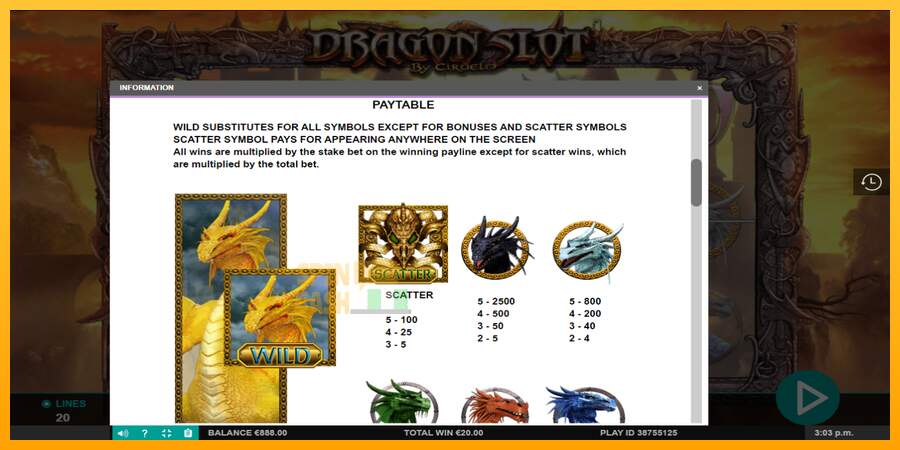 Spielautomat Dragon Slot für echtes geld 5