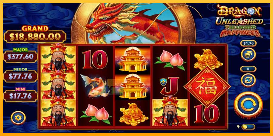 Spielautomat Dragon Unleashed Treasured Happiness für echtes geld 1