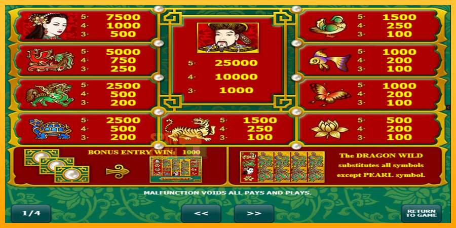 Spielautomat Dragons Pearl für echtes geld 5