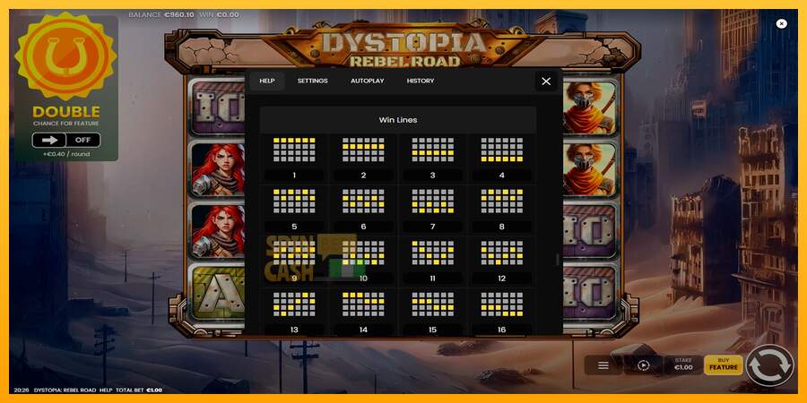 Spielautomat Dystopia Rebel Road für echtes geld 7