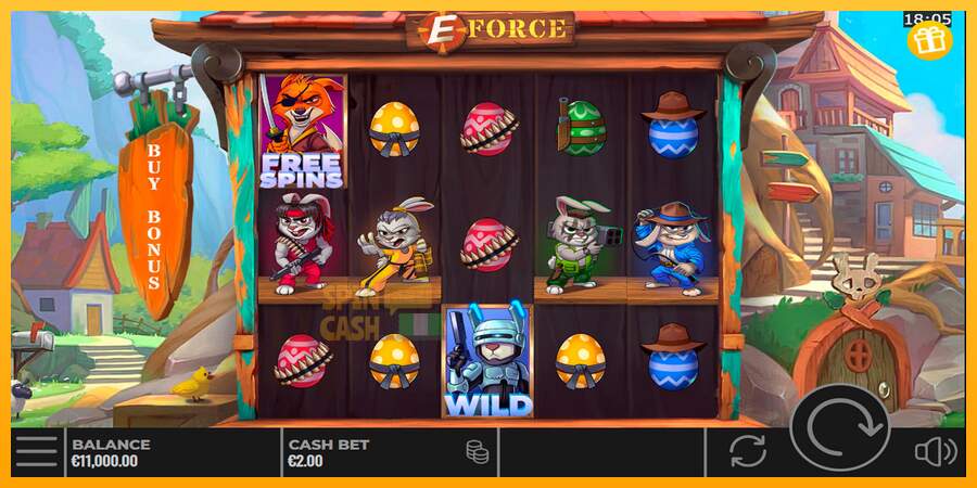 Spielautomat E-Force für echtes geld 1