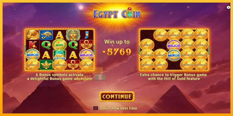 Spielautomat Egypt Coin für echtes geld 1