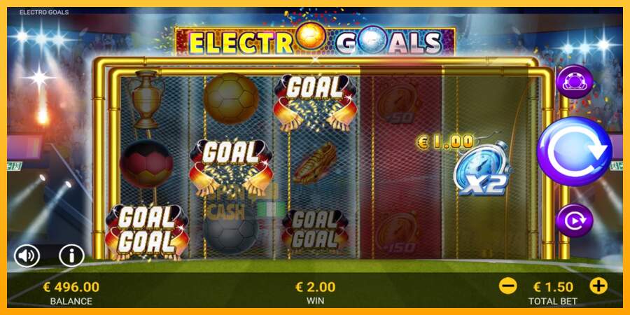 Spielautomat Electro Goals für echtes geld 3