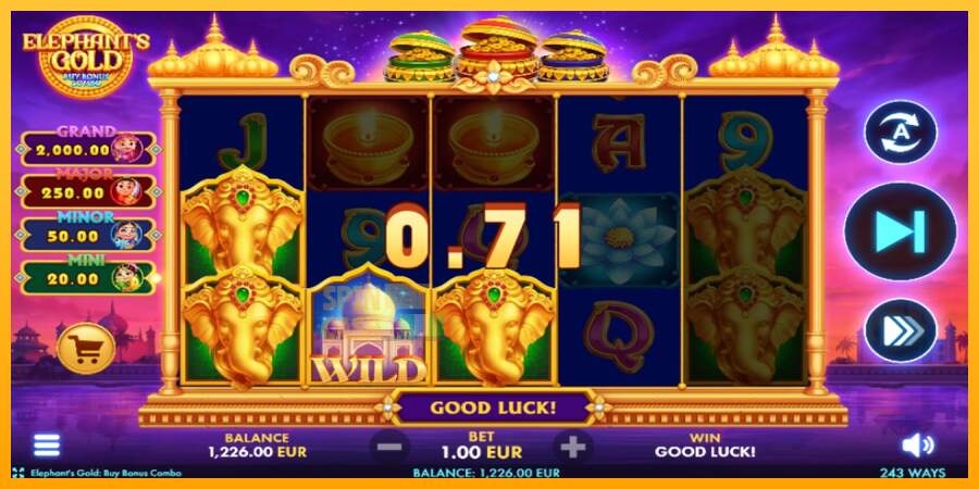 Spielautomat Elephants Gold Buy Bonus Combo für echtes geld 3