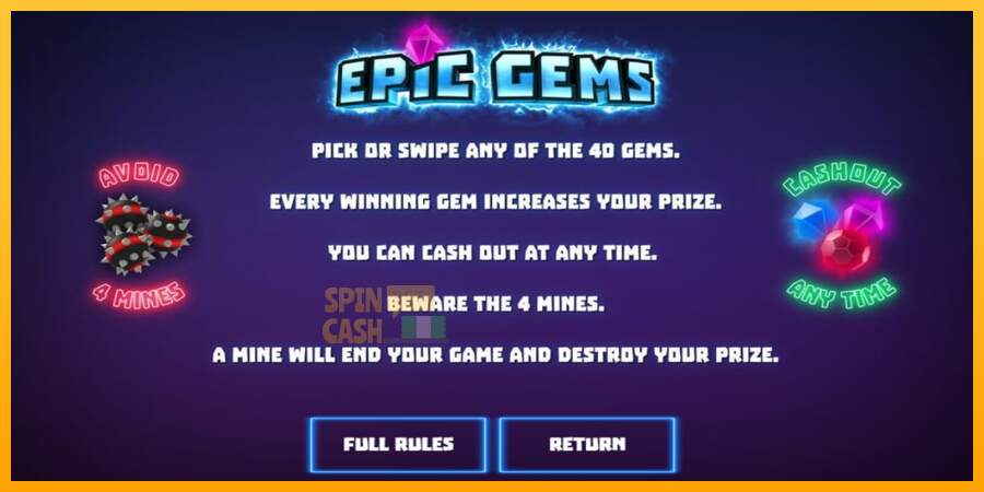 Spielautomat Epic Gems für echtes geld 3