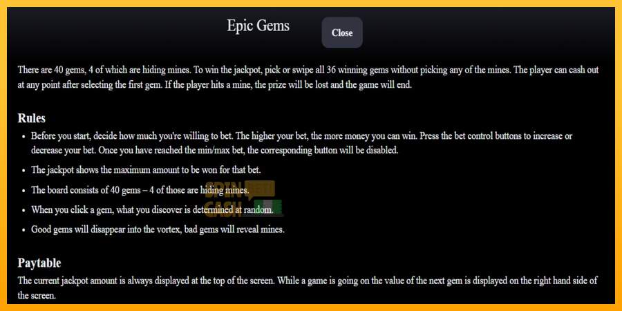 Spielautomat Epic Gems für echtes geld 4