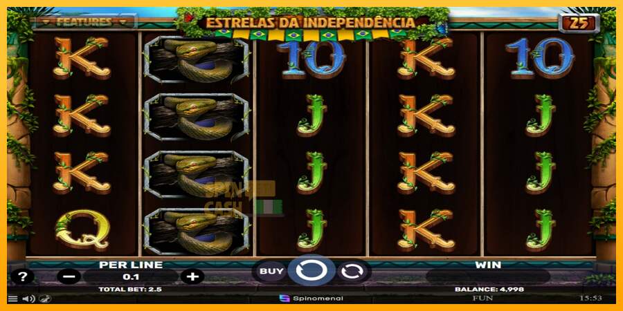 Spielautomat Estrelas da Independencia für echtes geld 2