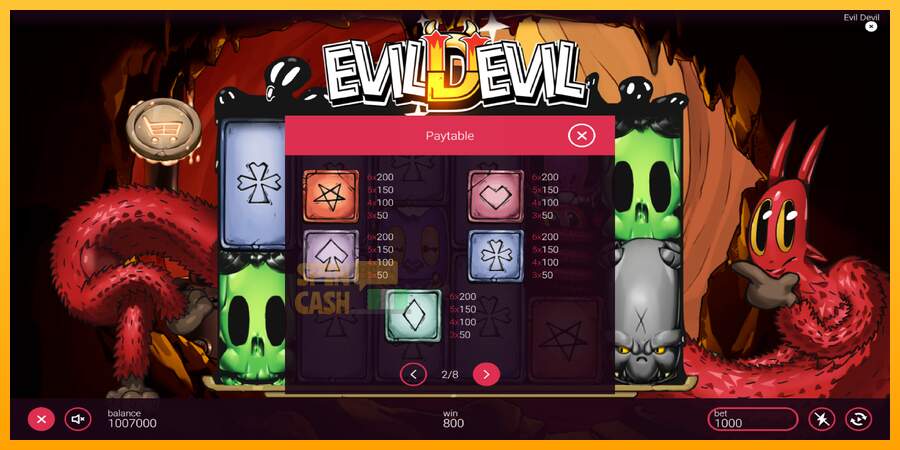 Spielautomat Evil Devil für echtes geld 6