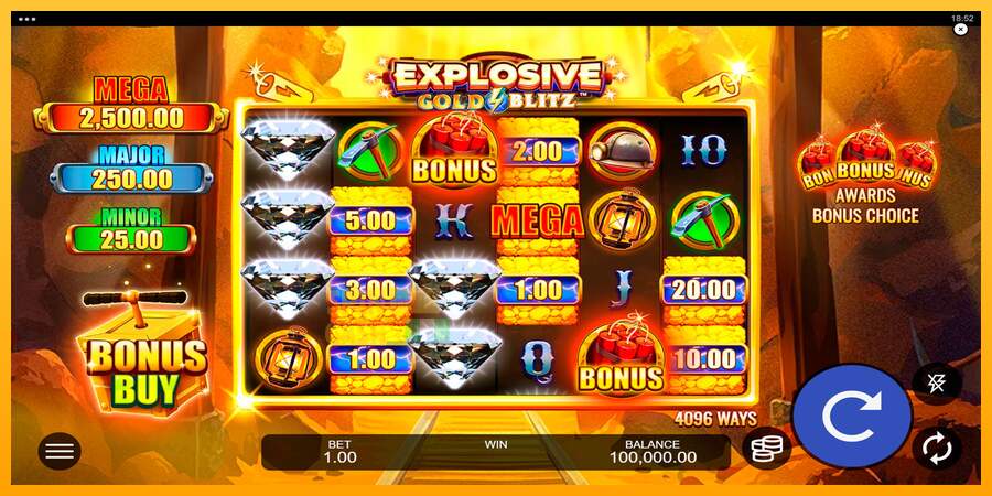 Spielautomat Explosive Gold Blitz für echtes geld 1