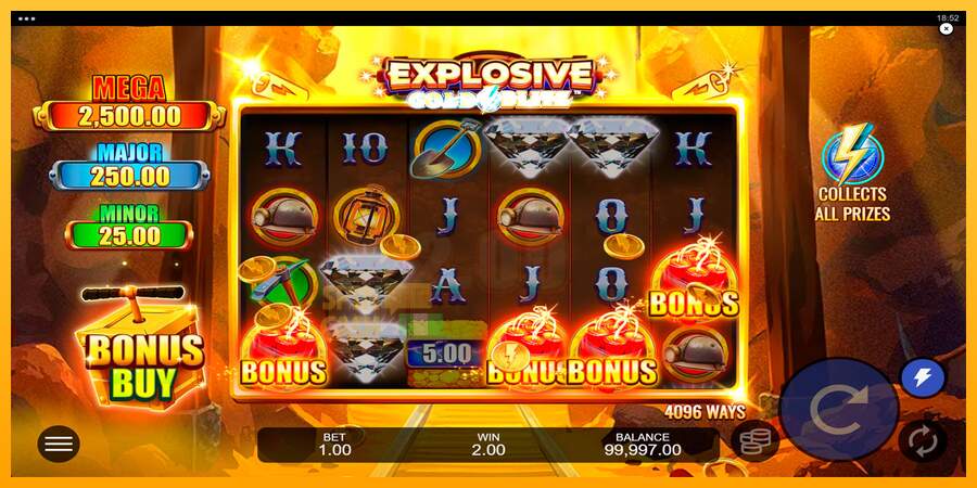 Spielautomat Explosive Gold Blitz für echtes geld 2