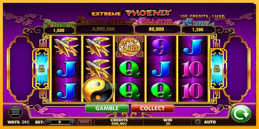 Spielautomat Extreme Phoenix für echtes geld 1