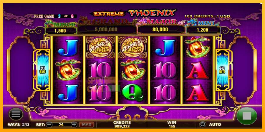 Spielautomat Extreme Phoenix für echtes geld 6