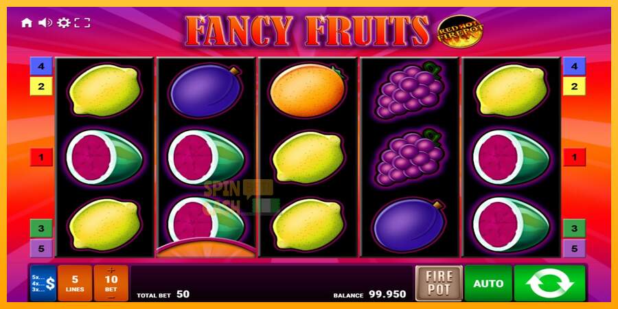 Spielautomat Fancy Fruits Red Hot Firepot für echtes geld 1