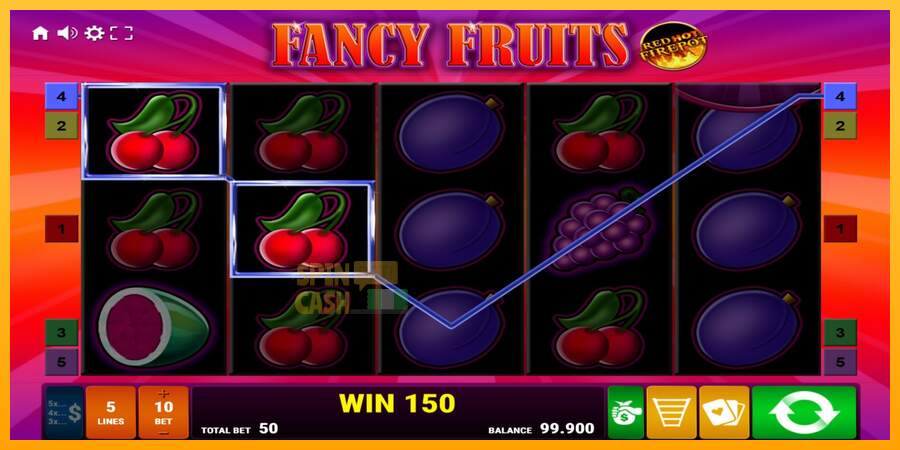 Spielautomat Fancy Fruits Red Hot Firepot für echtes geld 2