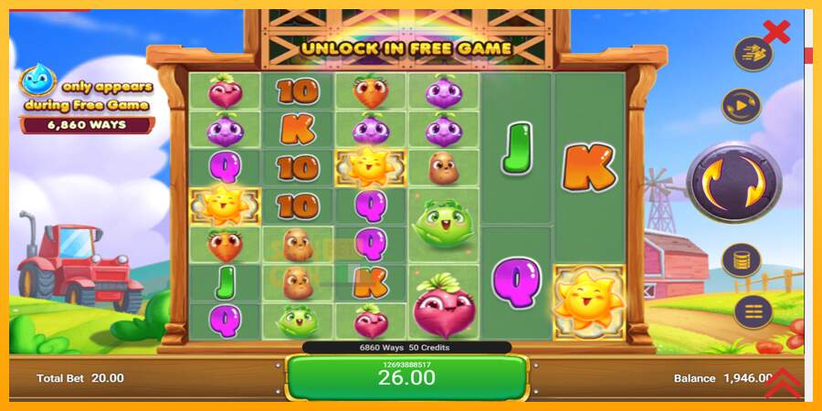 Spielautomat Farmland Frenzy Maxways für echtes geld 3