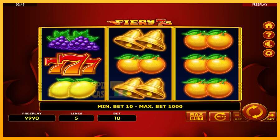 Spielautomat Fiery 7s für echtes geld 2