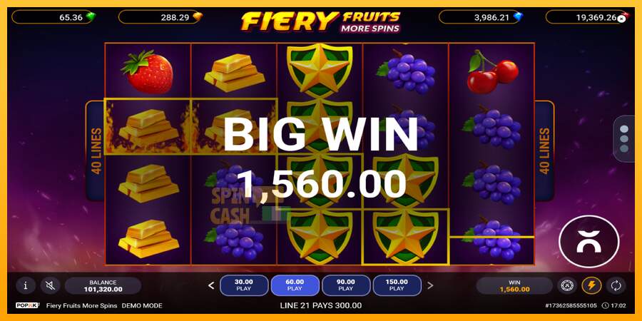 Spielautomat Fiery Fruits More Spins für echtes geld 2