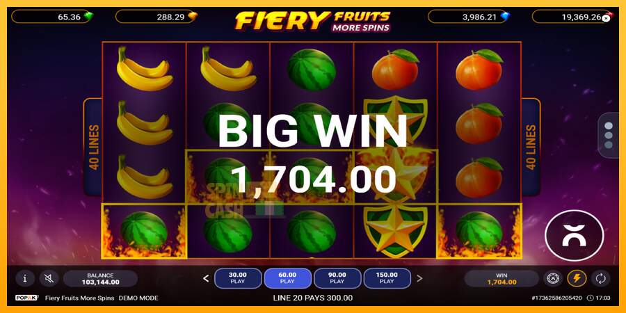 Spielautomat Fiery Fruits More Spins für echtes geld 4