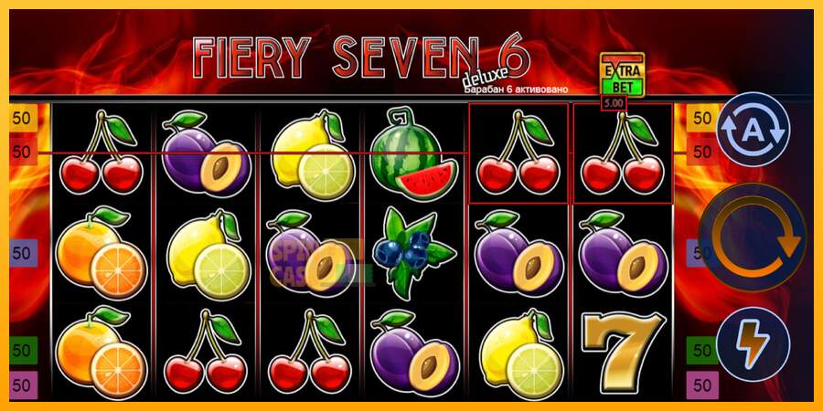 Spielautomat Fiery Sevens Deluxe Six für echtes geld 2