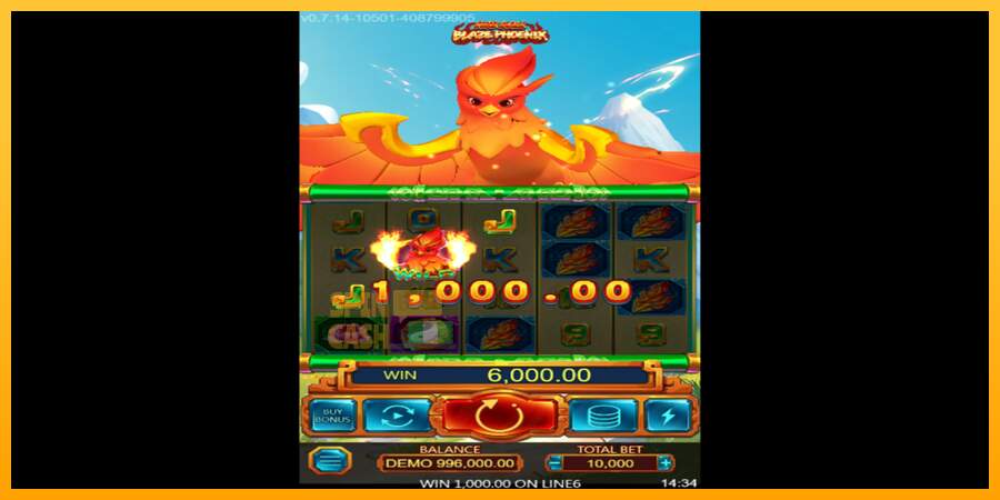 Spielautomat Fire Ball Blaze Phoenix für echtes geld 6