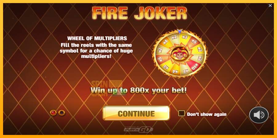 Spielautomat Fire Joker für echtes geld 1