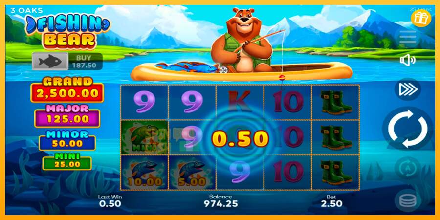 Spielautomat Fishin Bear für echtes geld 3