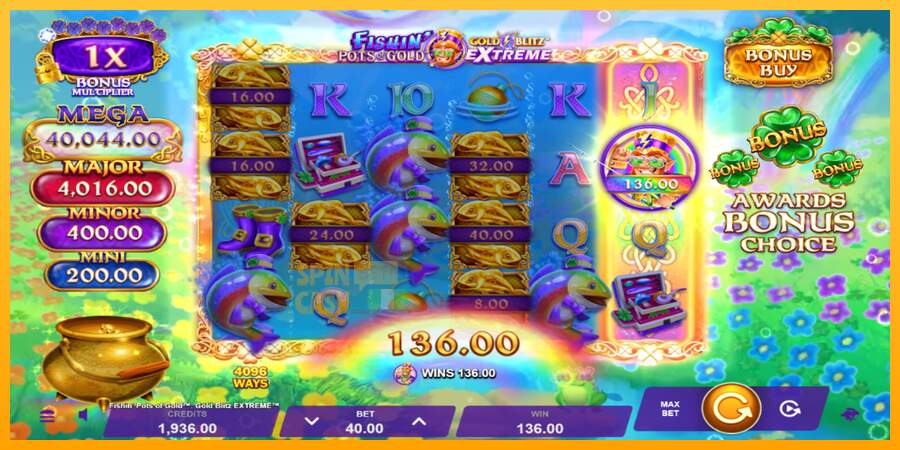 Spielautomat Fishin Pots of Gold: Gold Blitz Extreme für echtes geld 3