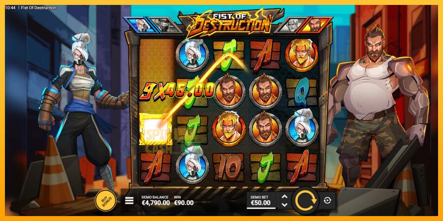 Spielautomat Fist of Destruction für echtes geld 3