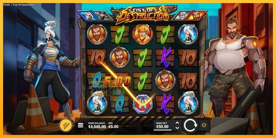 Spielautomat Fist of Destruction für echtes geld 4