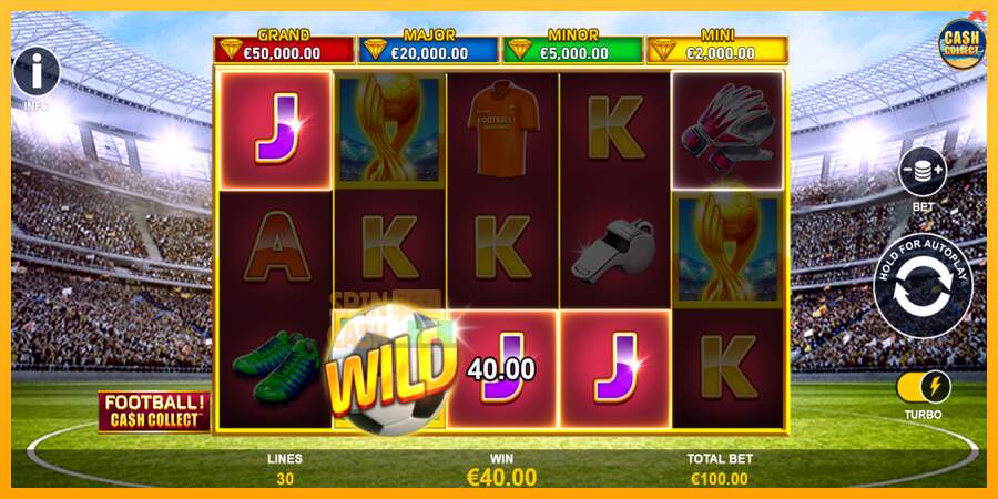 Spielautomat Football Cash Collect PowerPlay Jackpot für echtes geld 3