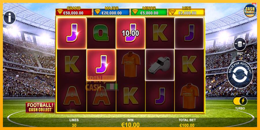 Spielautomat Football Cash Collect PowerPlay Jackpot für echtes geld 4