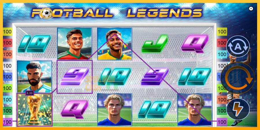 Spielautomat Football Legends für echtes geld 3