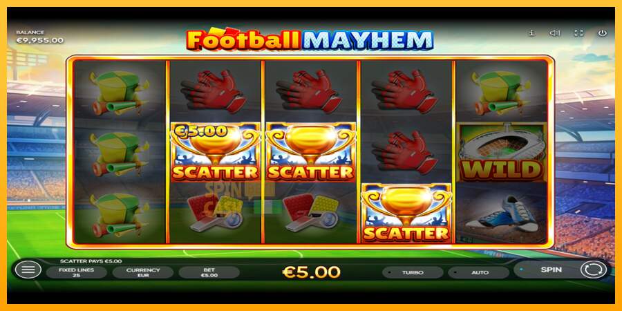 Spielautomat Football Mayhem für echtes geld 3