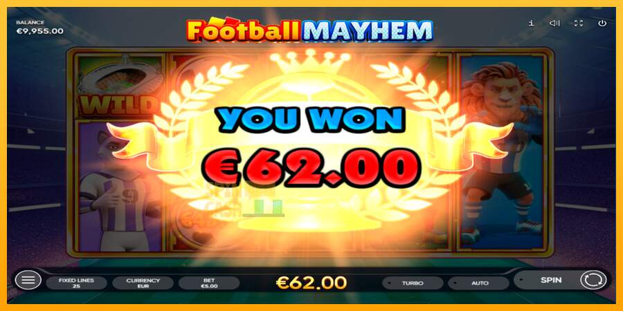 Spielautomat Football Mayhem für echtes geld 4